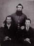 William (standing), Ephraim (left) and Robert (right) Leader - from bluegrass419. (Is ambrotype so image reversed)
