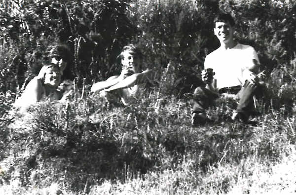 Rosemary, Kim, Rick, and Rod, late 1986